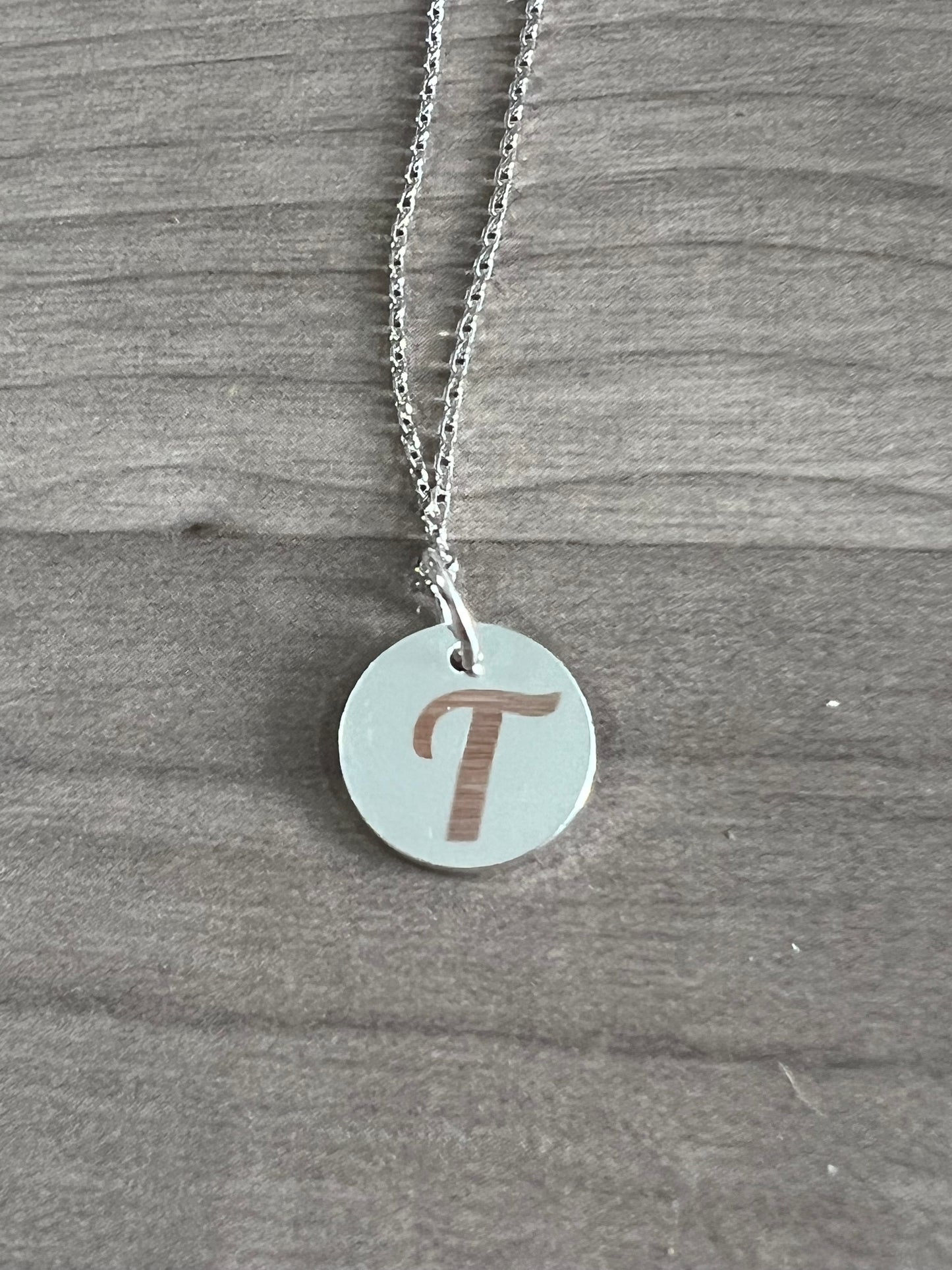 Custom Engraved Pendant Necklace